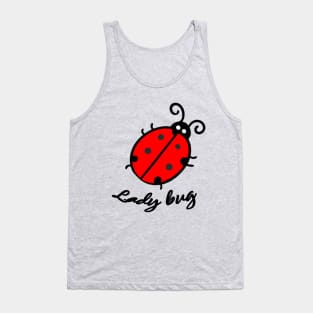 Lady bug Tank Top